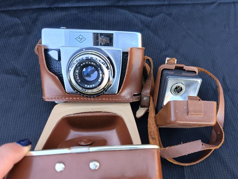Stary aparat fotograficzny Agfa