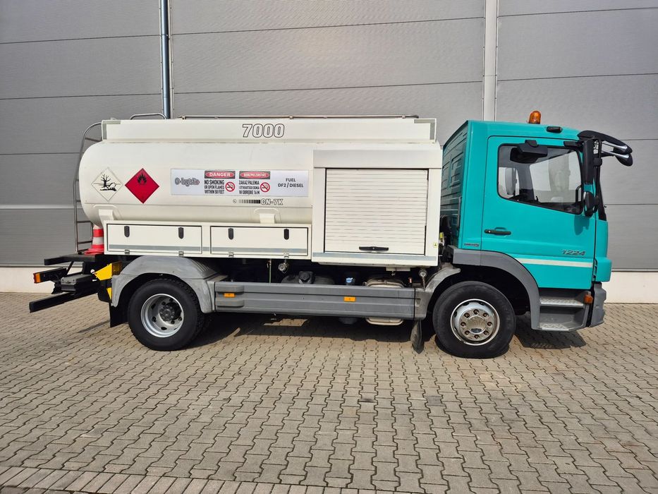 Mercedes-Benz ATEGO 1224  cysterna Kobit 7000 litrów jedna komora ważne tdt
