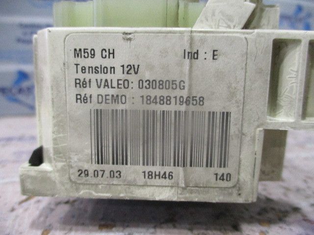 Comando chauffage / sofagem CITROËN Berlingo Van (M_)