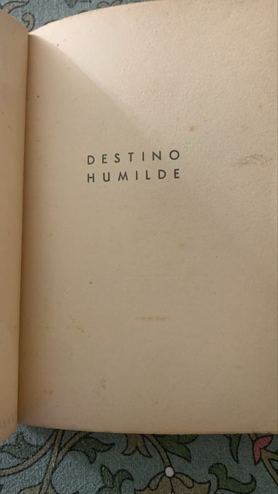 Destino Humilde – Rachel Bastos 1942