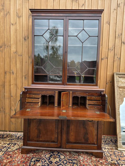 Oryginalna angielska sekretara sekretarzyk biurko witryna #2108 Węgrów