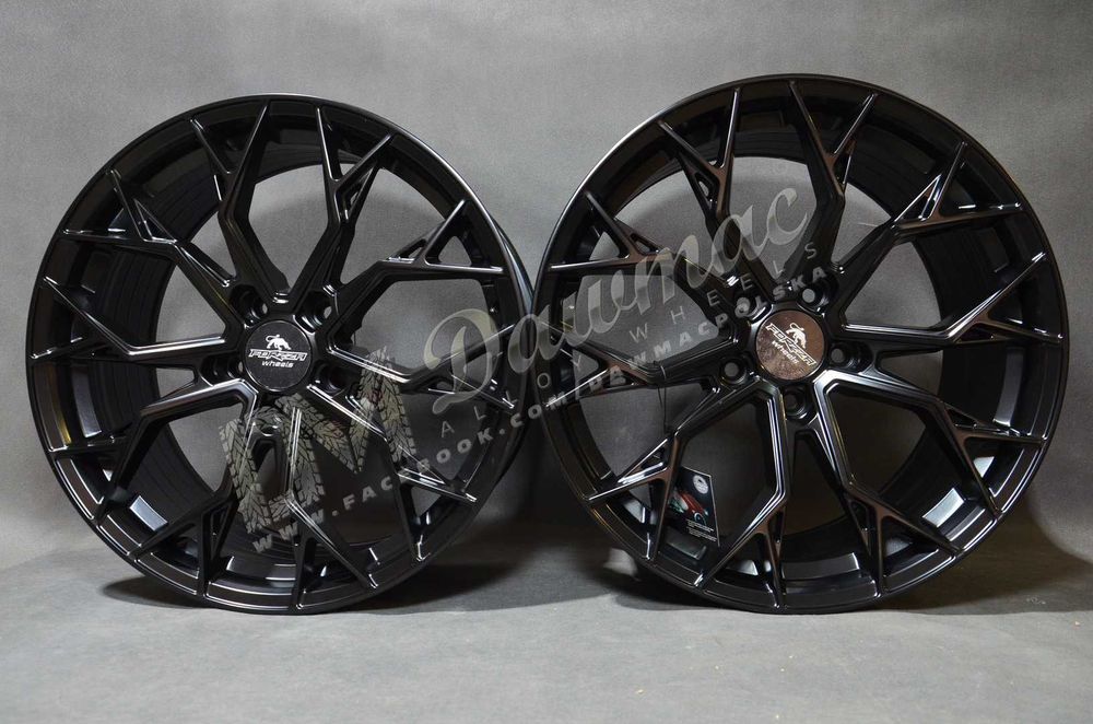 Felgi Forzza Titan 19" 8,5J ET32 + 9,5J ET38 5x120 Satin Black