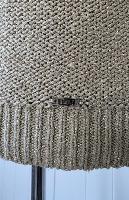 Swetr ze złotą nitką Mohito złoty L 40