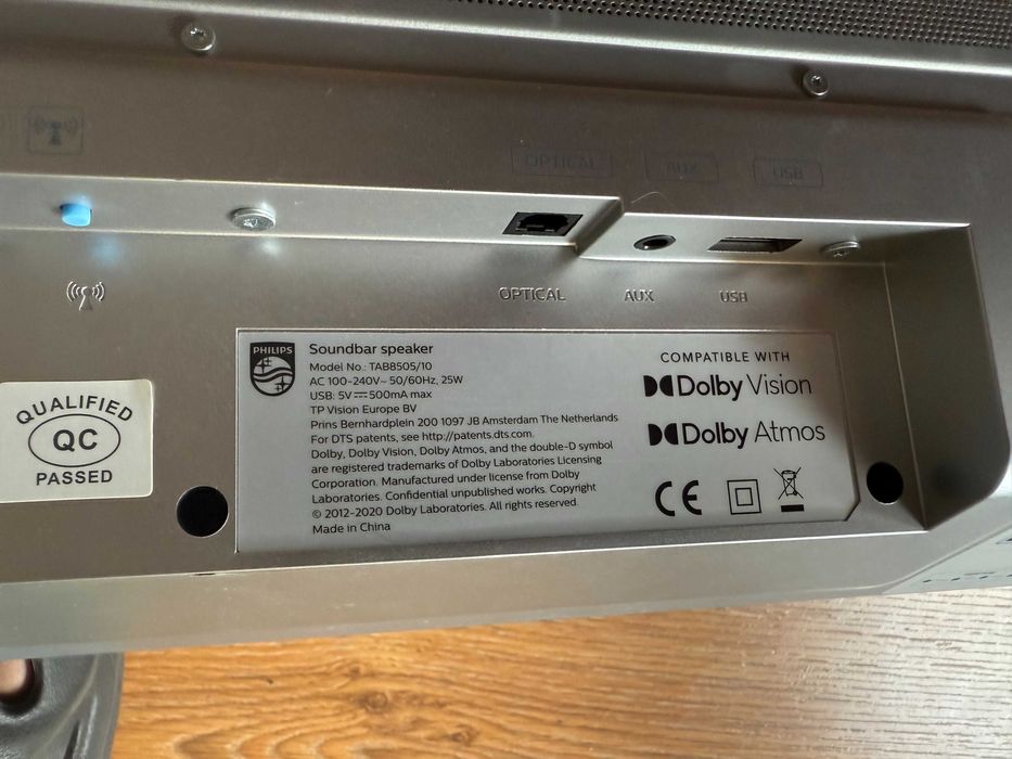 Barra de Som  Soundbar Philips Speaker 2.1