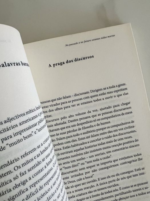 Livro: No passado e no futuro estamos todos mortos