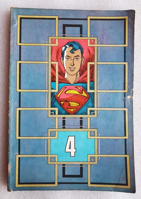 Coletâneas de BD ~ "SUPER BOY - TUDO EM COR" ~ 5 Numeros ~ Ebal 1970