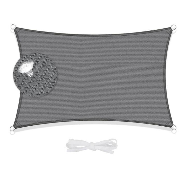 AXT SHADE żagiel przeciwsłoneczny na balkon taras 4m x 6m HDPE