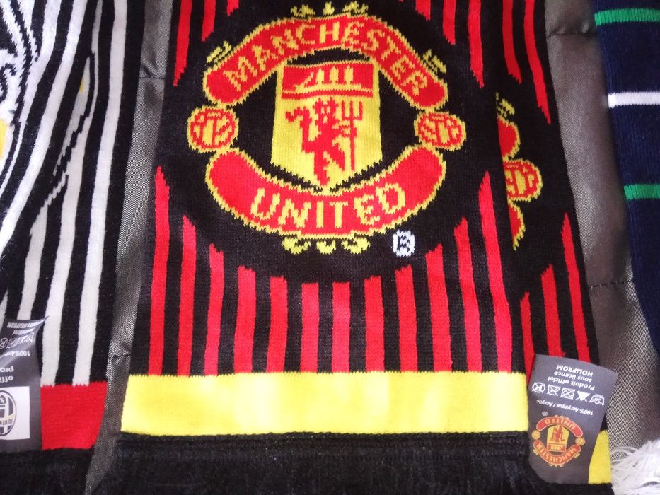 Cachecol Oficial Manchester / e Rugby Novos