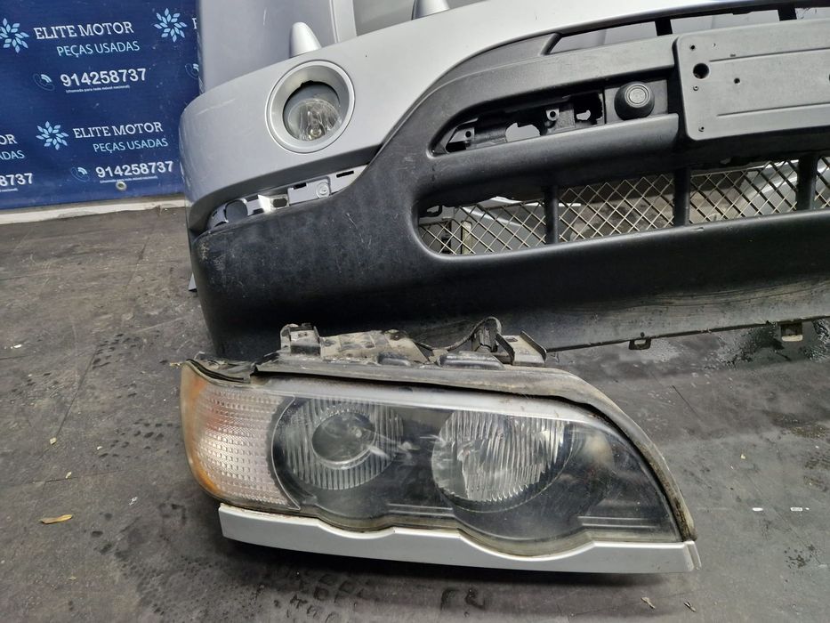 Frente completa usada BMW X5 E53 PRE LCI 3.0D XENON capot parachoques