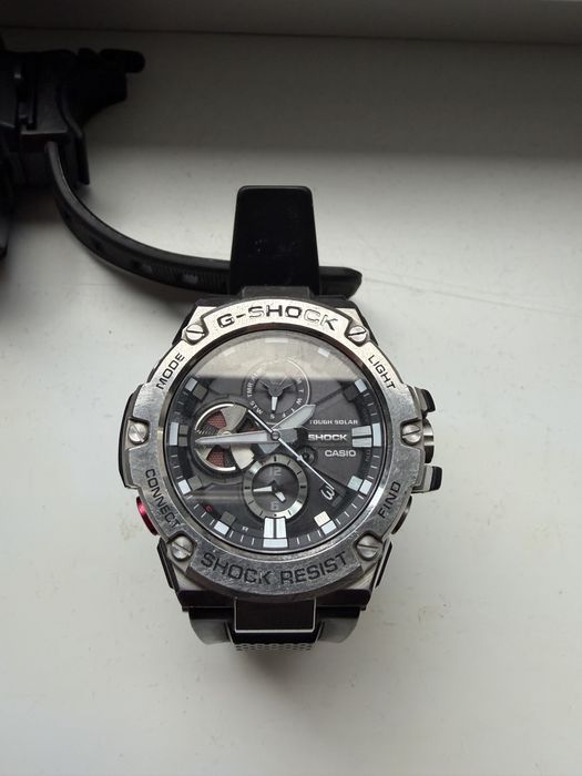 Zegarek Casio G-Shock GST-B100D-1AER  G-Steel Premium Bluetooth Solar