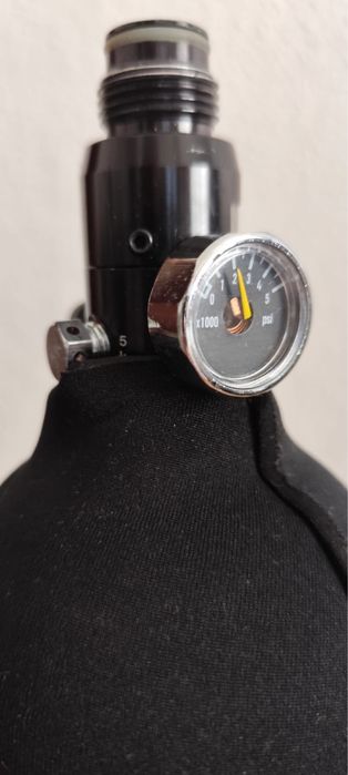 Pack Marcador Semiautomático .68 cal Viper Black* ar comprimido