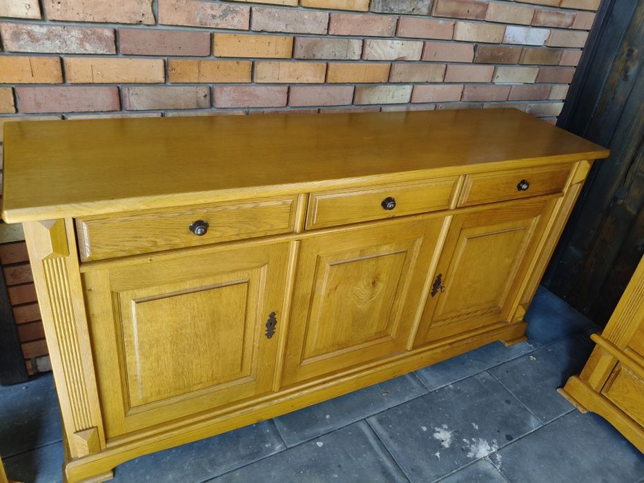 Zestaw mebli dębowych / meble holenderskie