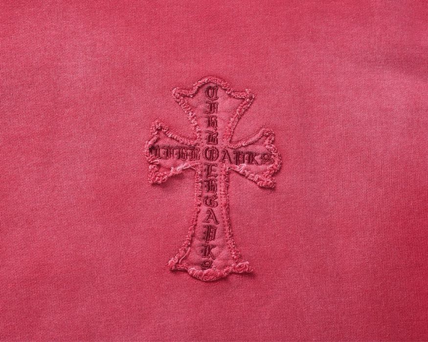 Chrome Hearts свитшот реглан батник мужской кофта худи красная