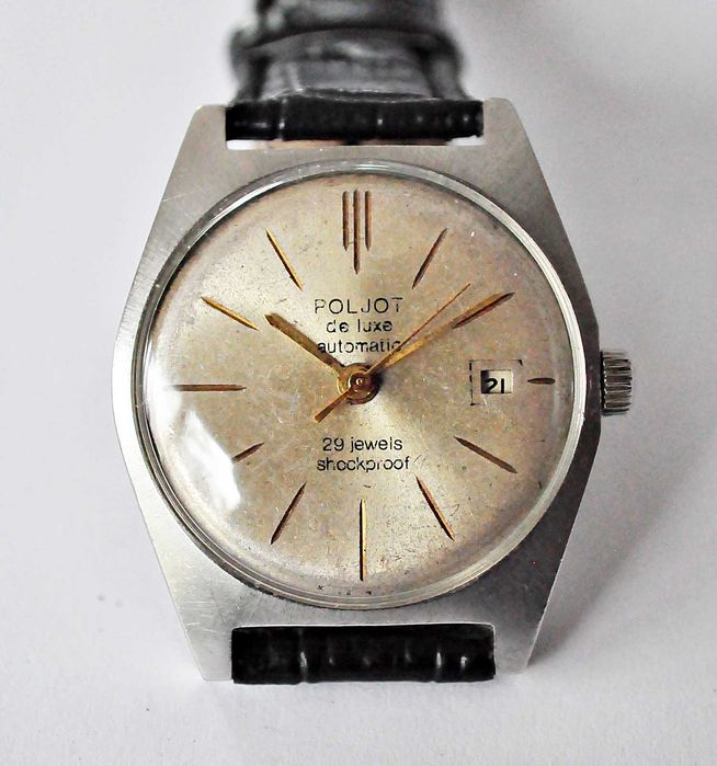 Poljot de Lux w stali, automat 29 kam !