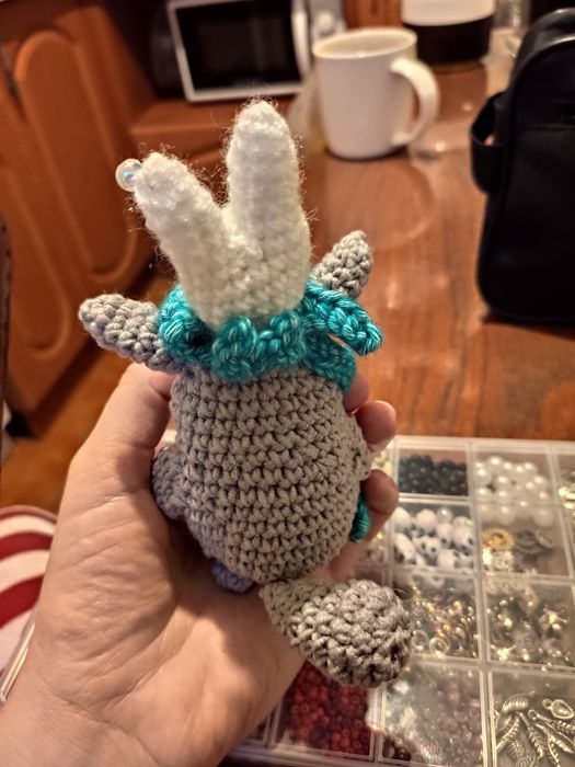 Тоторо в'язана іграшка