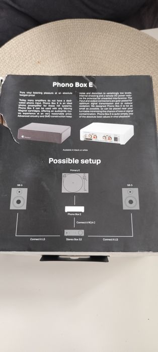 przedwzmacniacz gramofonowy Pro-Ject Phono Box E