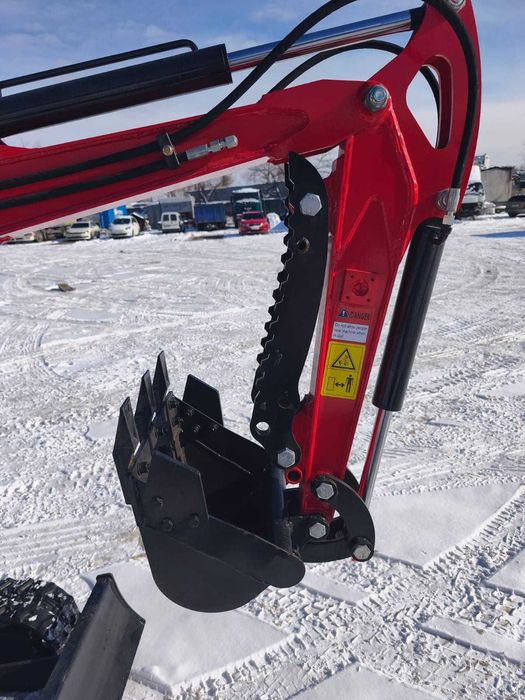Міні-екскаватор Captok CK13С новий, 13 к.с, бензин, 1000кг, кабіна