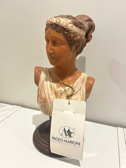 Busto Escultura Paolo Marioni (Itália) – Edição com Certificado
