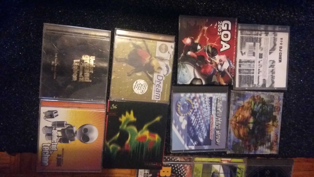CD"s antigos de trance,house,techno e alguns rock originais