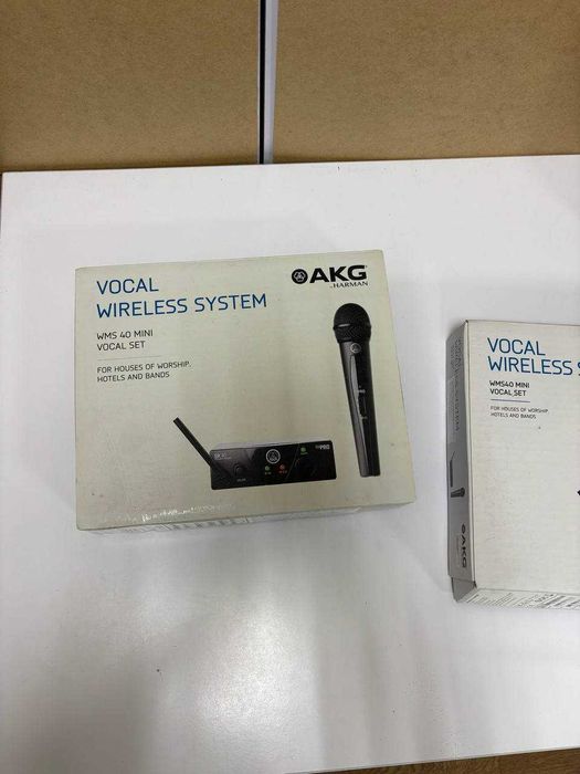 Радіосистема з ручним мікрофоном AKG WMS40 Mini Vocal Set 2 шт