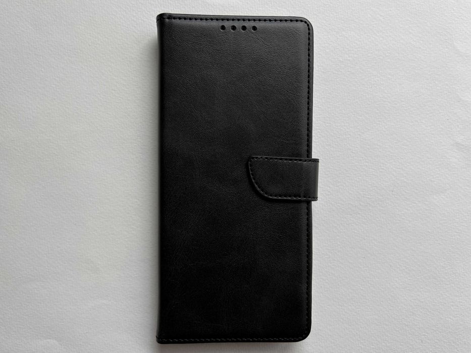 Redmi 13C 4G, Poco C65 чохол книжка Wave Fold чорний чехол еко шкіра