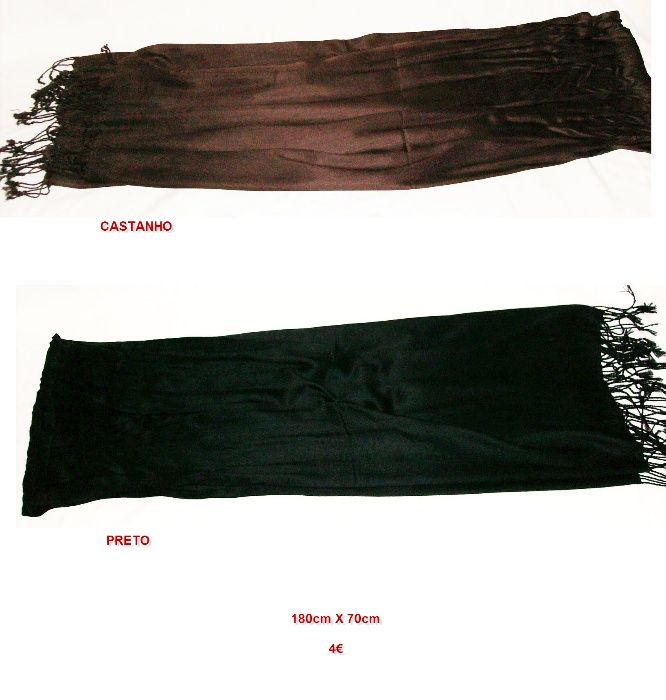 Echarpes Novas de boa qualidade entrega imediata