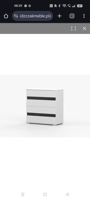 Komoda Lucca 4s 4 szuflady  REZERWACJA