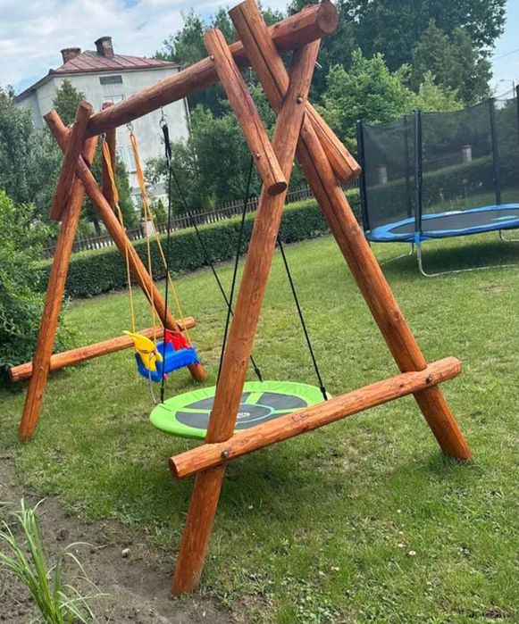 Huśtawka ogrodowa na dwa stanowiska