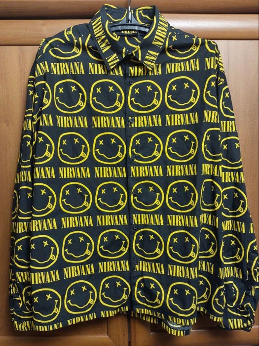 Рубашка Нирвана в новом состоянии  оригинал