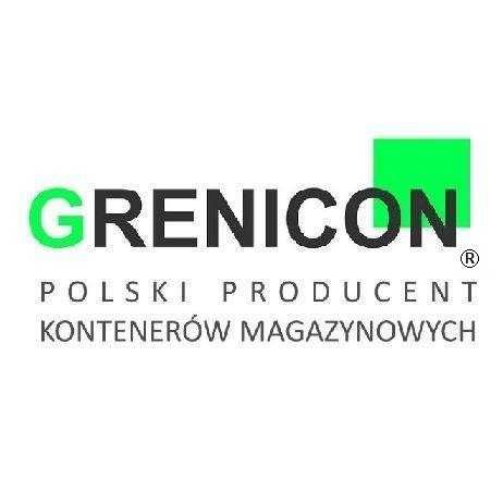 Składany Kontener Magazyn 6m x 2m RAL7016 - Oryginał GRENICON Polska