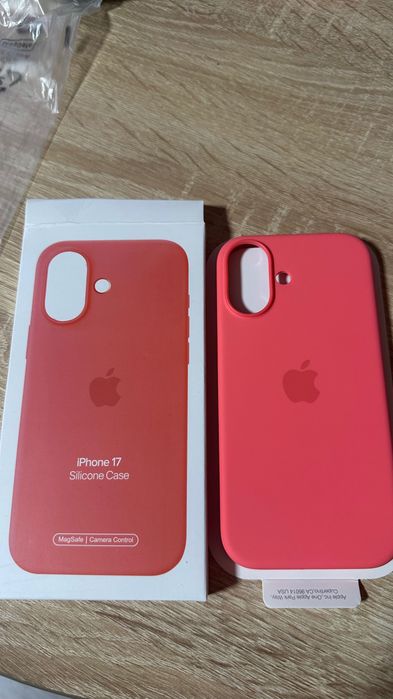Чохол на iphone 17 silicone case + magsafe (camera control)