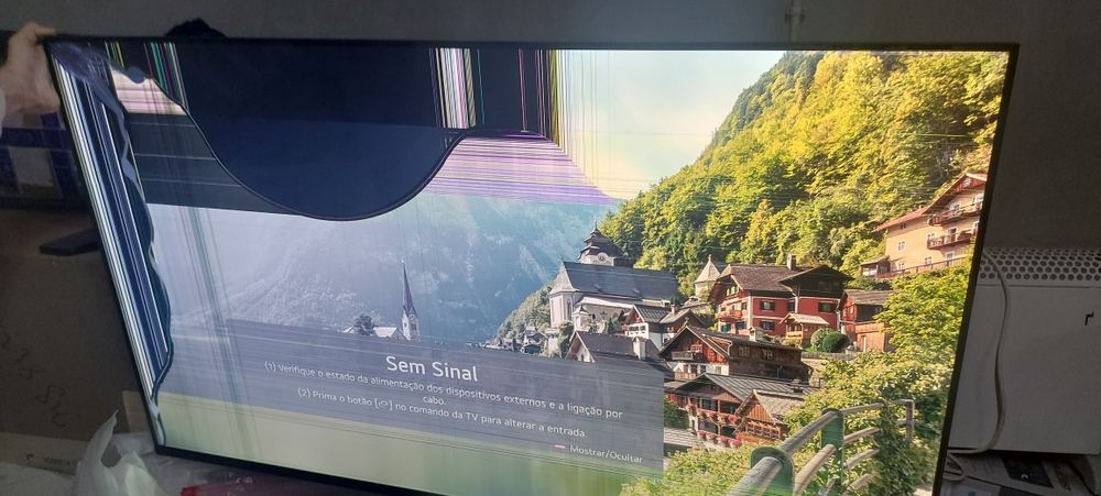 TV LG 55" 4K  Leia anúncio todo