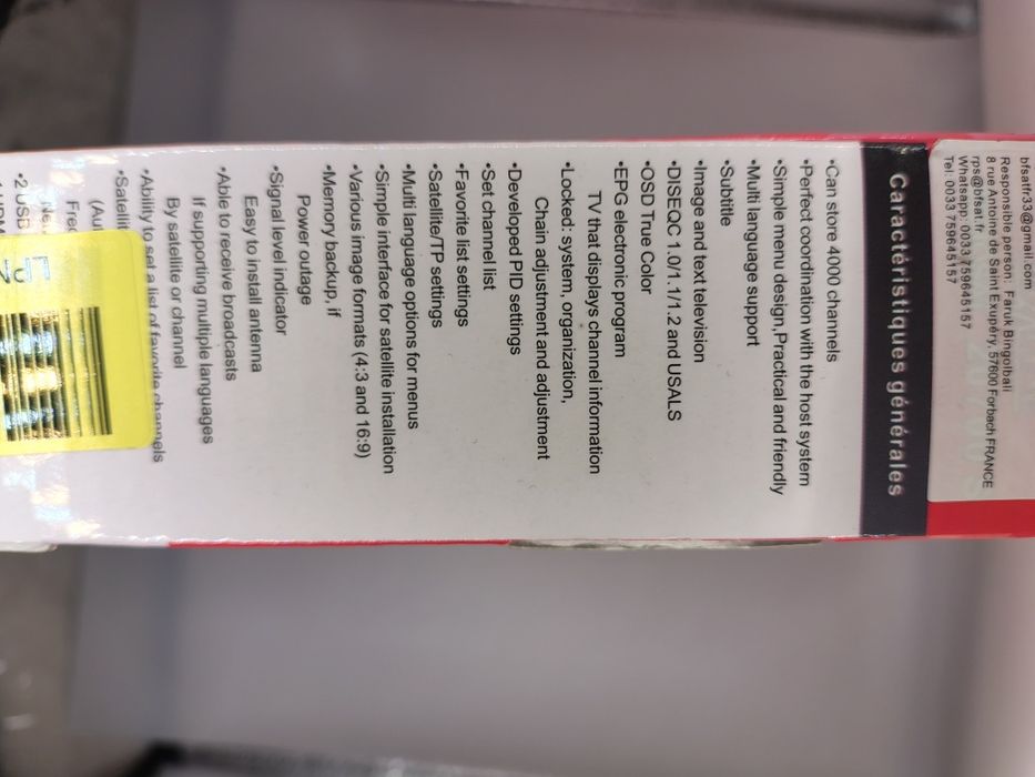 Dekoder DVB-T tuner pilot