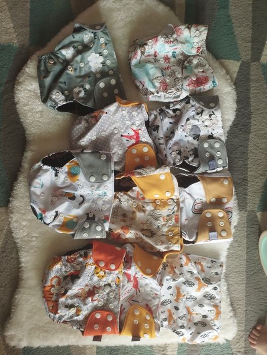 Kit fraldas reutilizáveis de bolso Eliphant