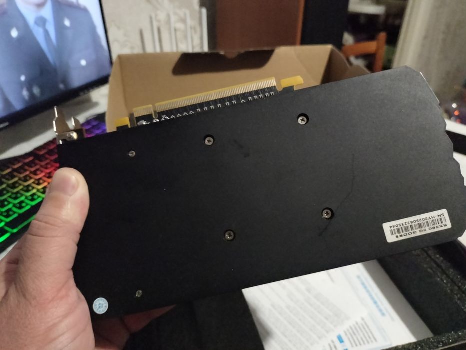 Відеокарта rx 580 8gb 2048sp НЕПРАЦЮЮЧА