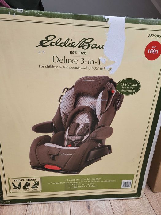 Fotelik 3 w 1 Eddie Bauer
