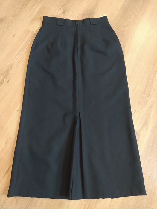 Wełniana spódnica maxi L