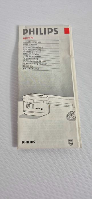 Elektryczny otwieracz do puszek Philips HR 2475 | Retro / Vintage