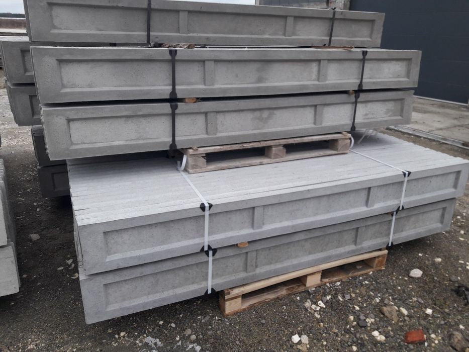 podmurówka betonowa; płyta betonowa pod panel siatke