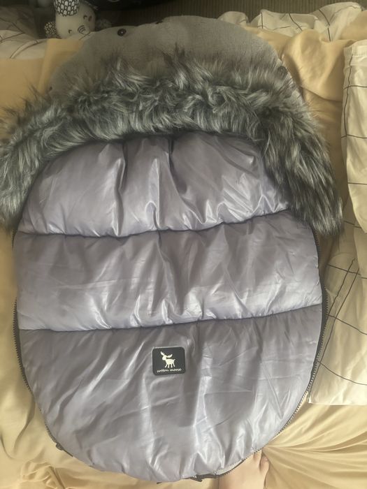 Ciepły śpiworek do wózka Cotton Moose mini