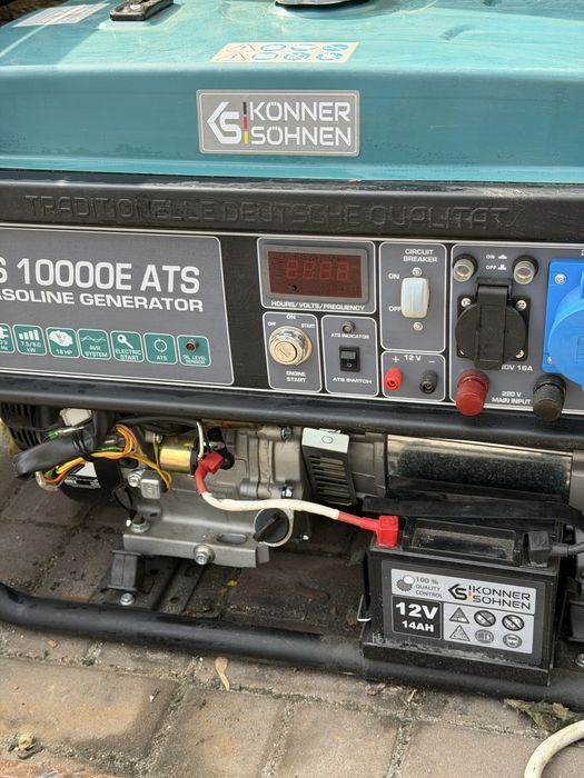 Продам генератор konner&sohnen ks 10000 ats