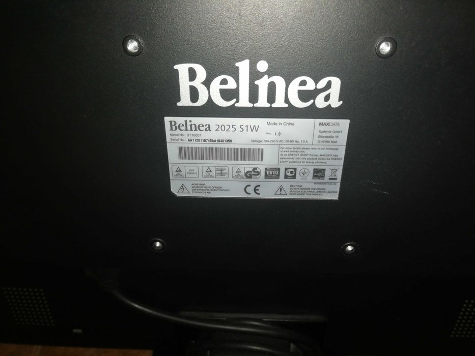 Monitor Belinea 2025 S1W BT 10007