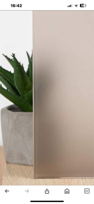 Скло матове для дверей. Нарізка скла.