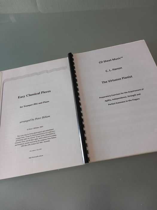 Partituras para piano