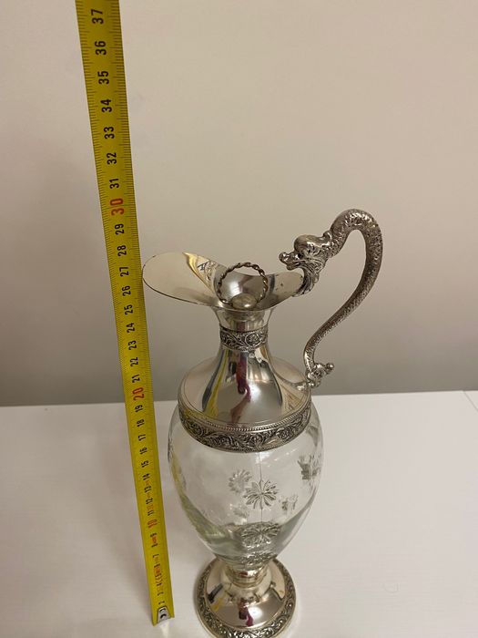 Декантер посріблений