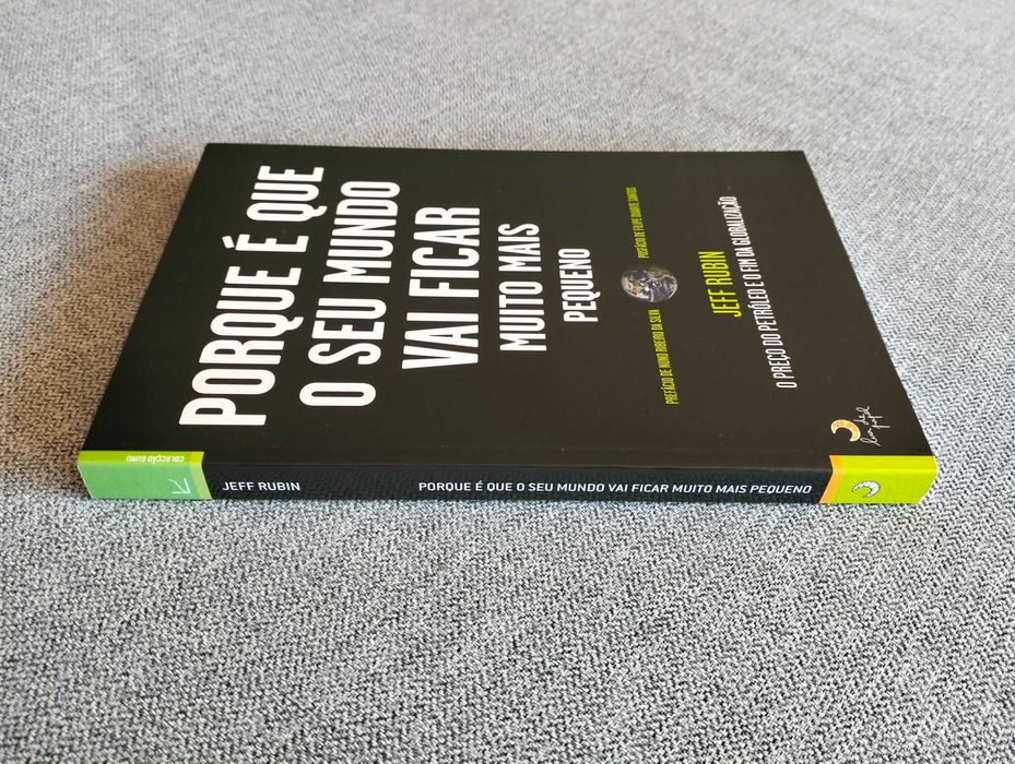 Livro "Porque é que o seu mundo vai ficar muito mais pequeno" J. Rubin