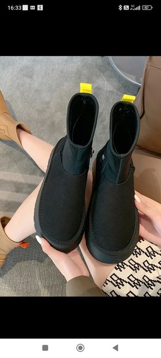 Hit botki uggly boots shoes jeans r. 39 platform gruba podeszwa