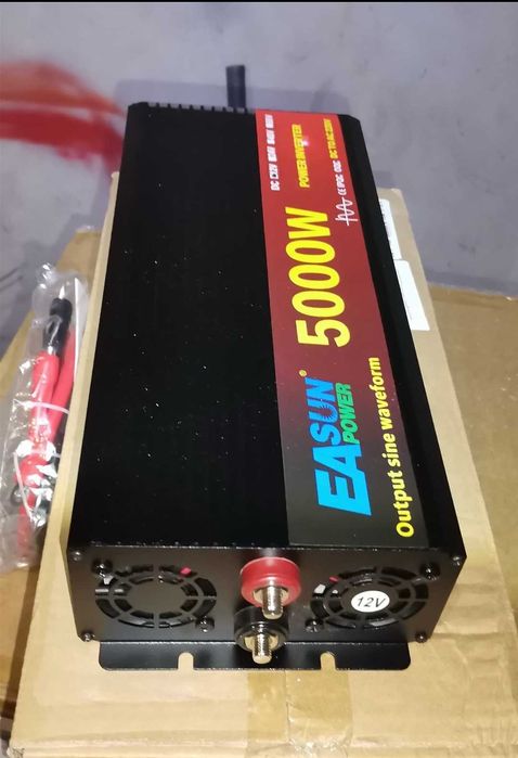 Inversor 3000w Onda Pura 24v ou 12v para 220v Novo para Camião, Carro