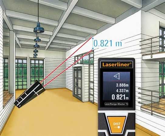 Medidor de distância a laser com função de ângulo LaserRange-Master T3