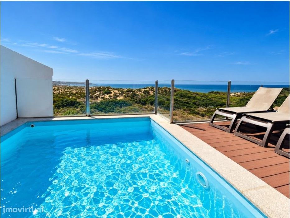 T2 com Rooftop, Piscina Infinity e Vista Mar - Vila Nova de Milfontes